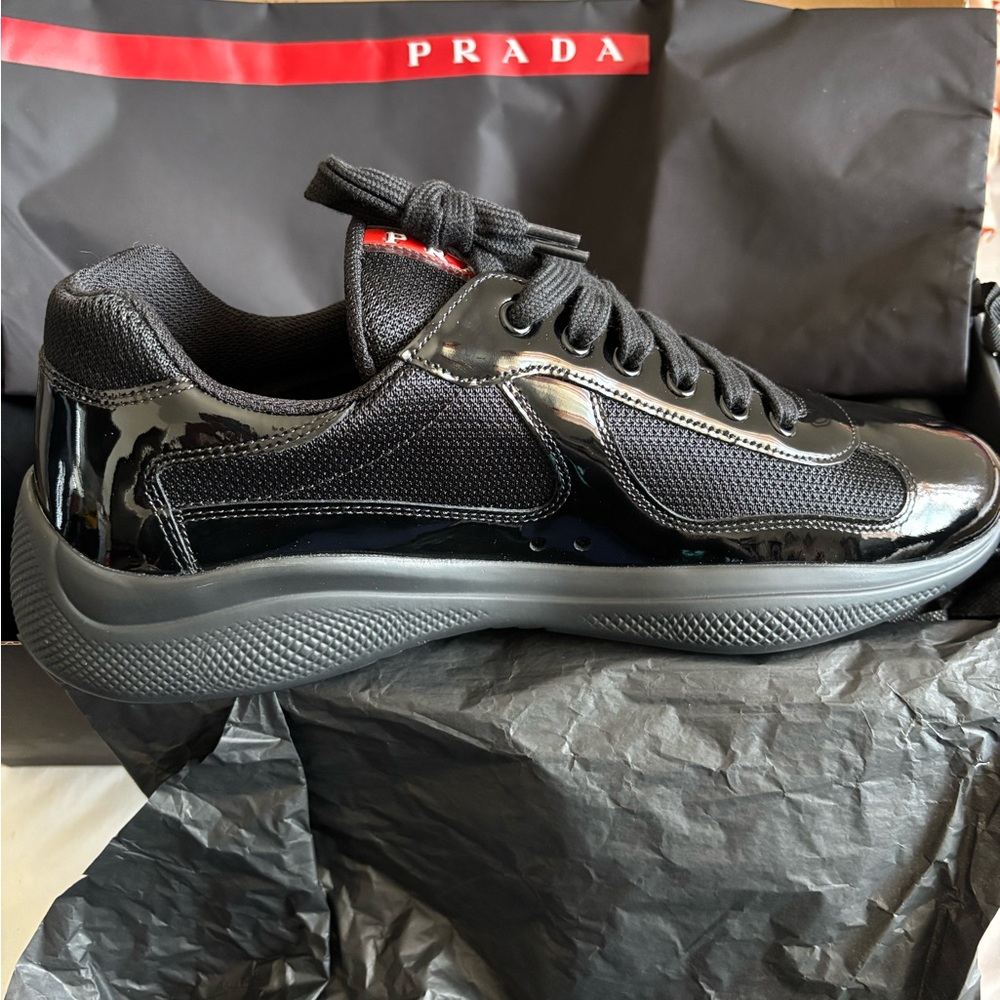Prada Men's Black Sneakers